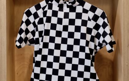 Camisola Ciclista Xadrez