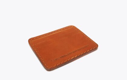 Ideal & Co Alvados Card Wallet Tan