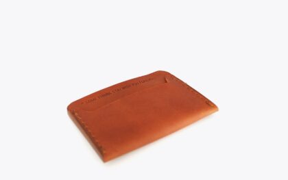 Ideal & Co Viegas Card Wallet Tan